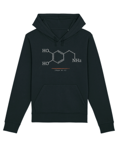 Organic Hoodie - The Dopamin Black