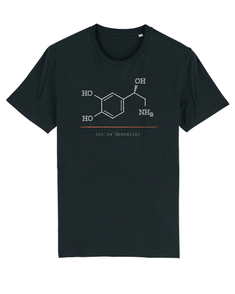 Organic Shirt - The Noradrenalin Black