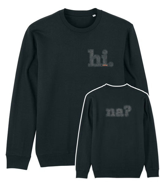 The hi. Black