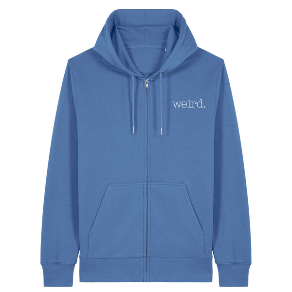 The Weird Zipper Blue