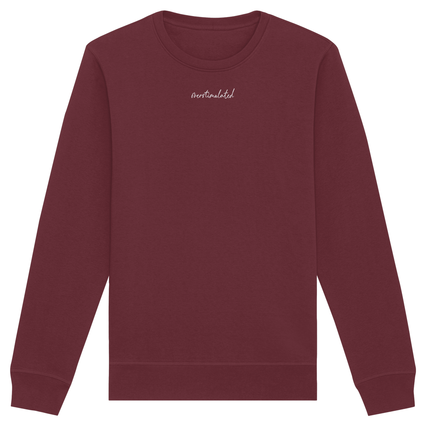 The Overstimulated 2026 Stick - Organic Unisex Sweatshirt