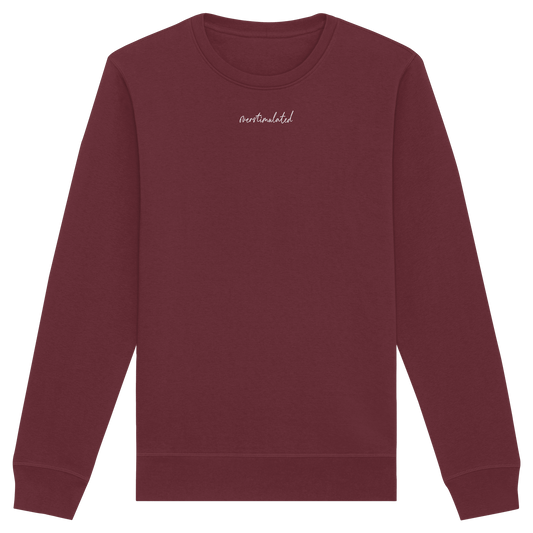 The Overstimulated 2026 Stick - Organic Unisex Sweatshirt
