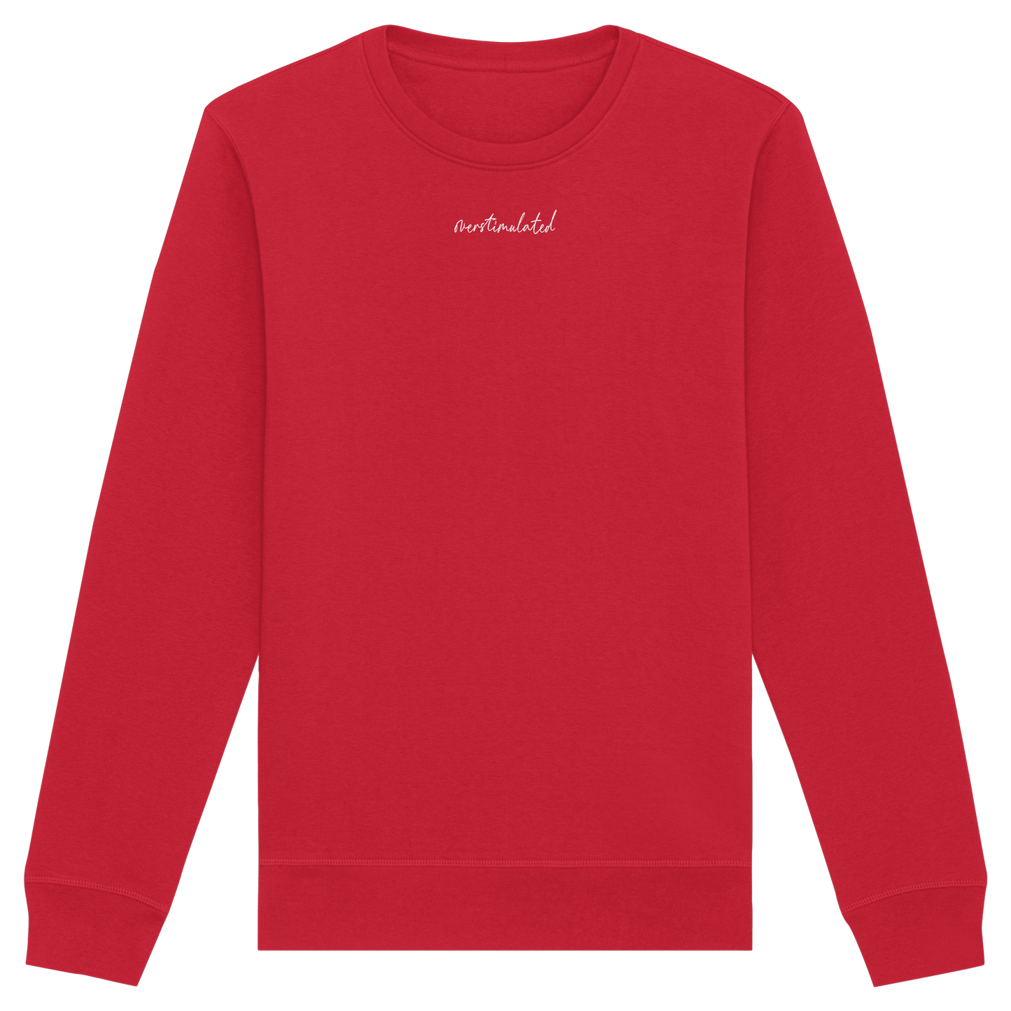 The Overstimulated 2026 Stick - Organic Unisex Sweatshirt