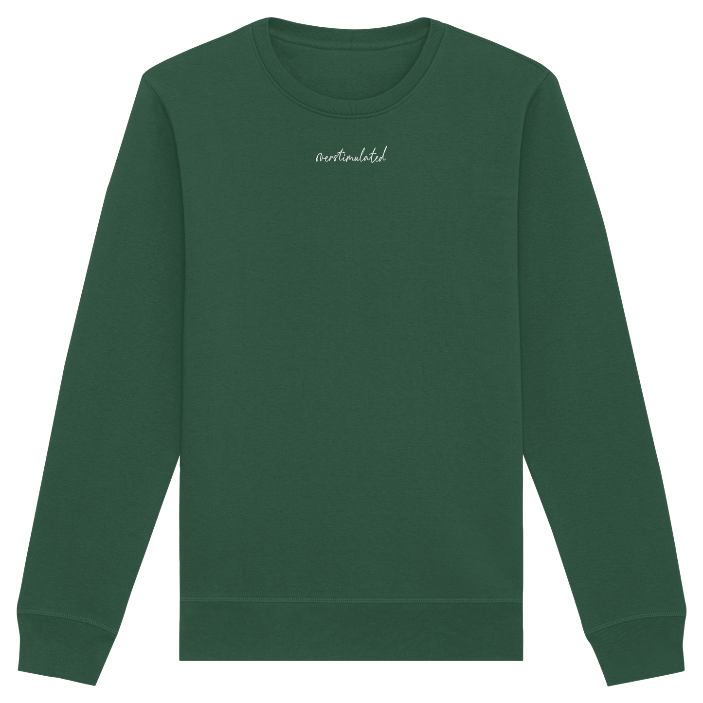 The Overstimulated 2026 Stick - Organic Unisex Sweatshirt