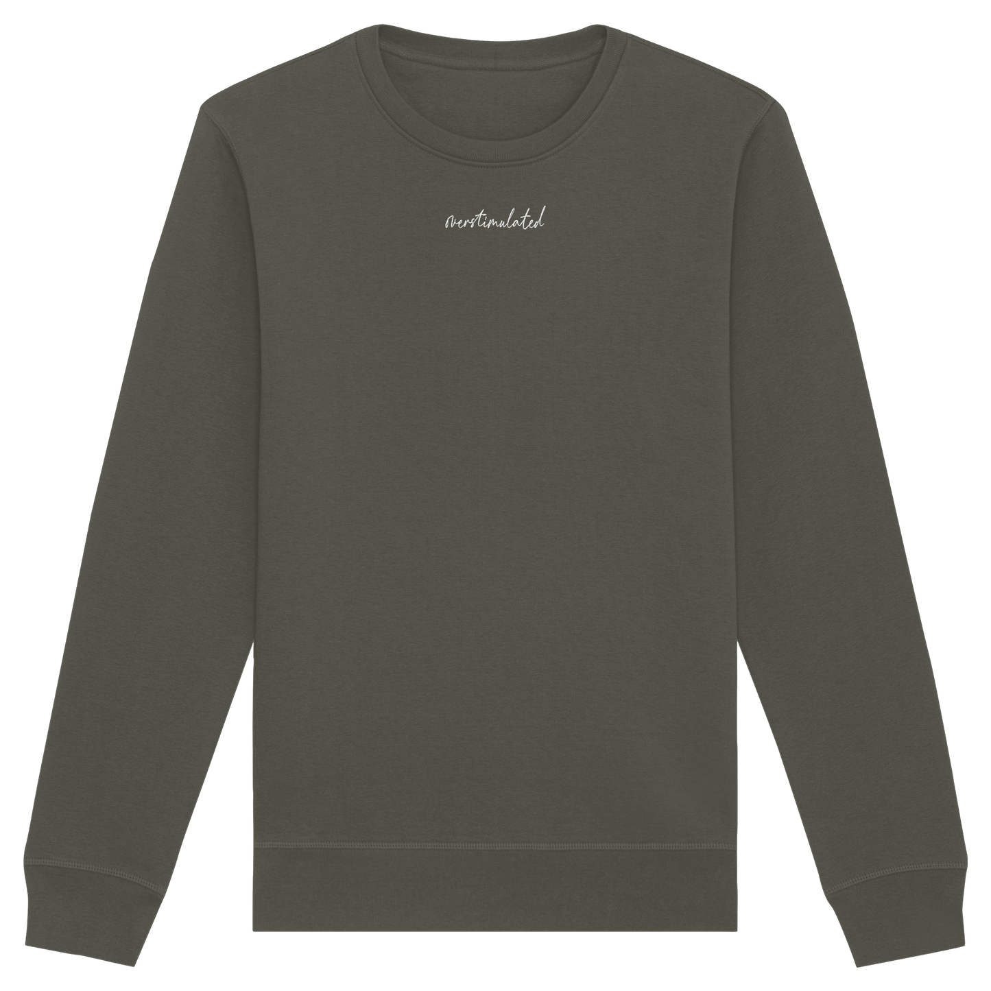 The Overstimulated 2026 Stick - Organic Unisex Sweatshirt