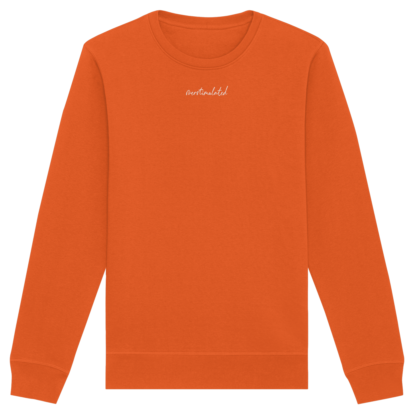 The Overstimulated 2026 Stick - Organic Unisex Sweatshirt