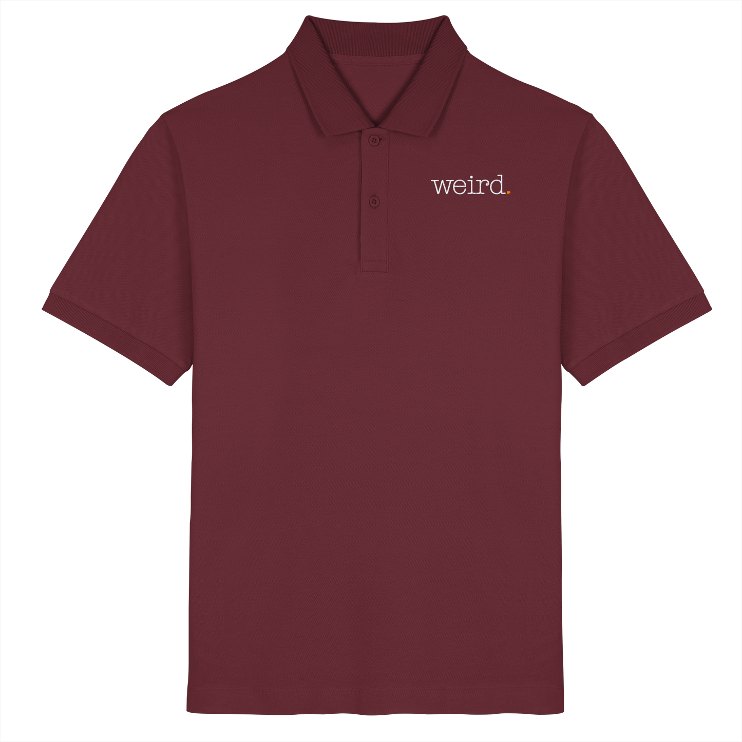 The Weird 2026 Stick - Organic Poloshirt