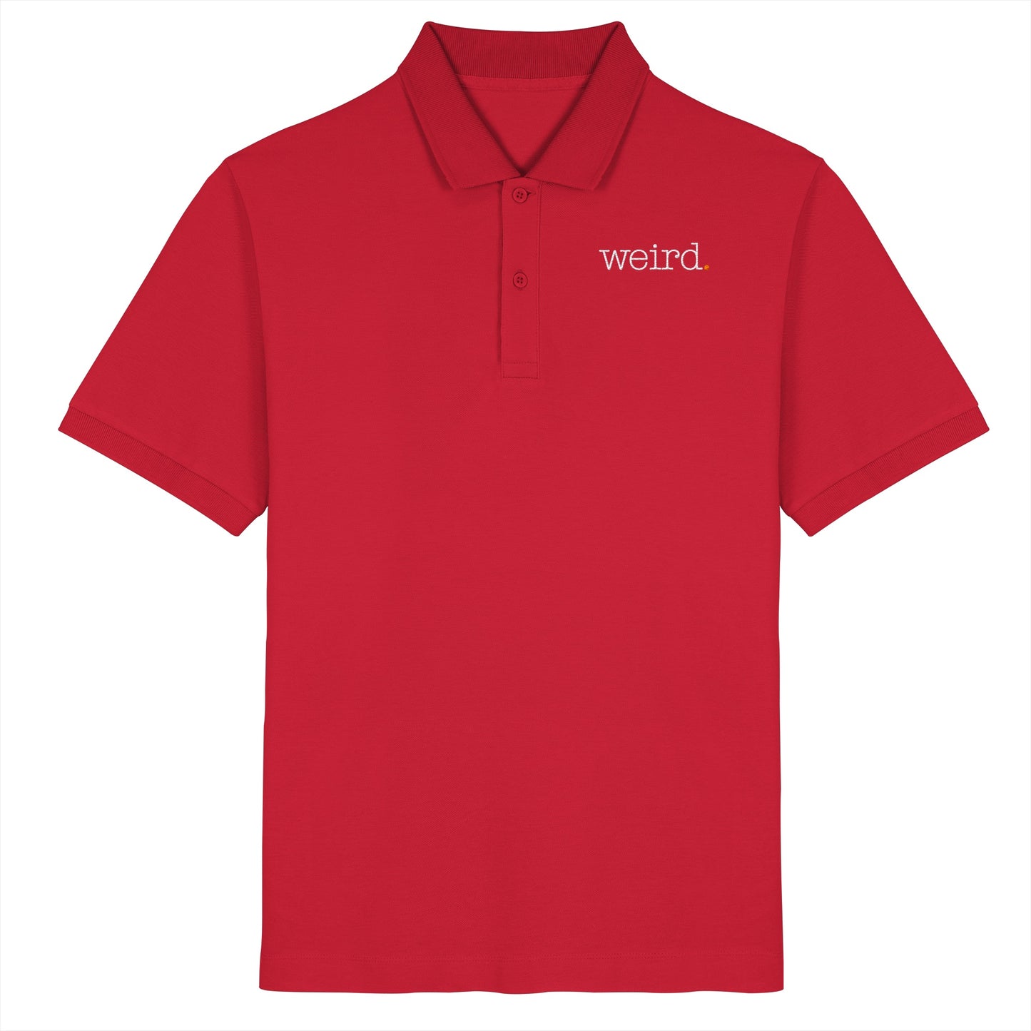 The Weird 2026 Stick - Organic Poloshirt