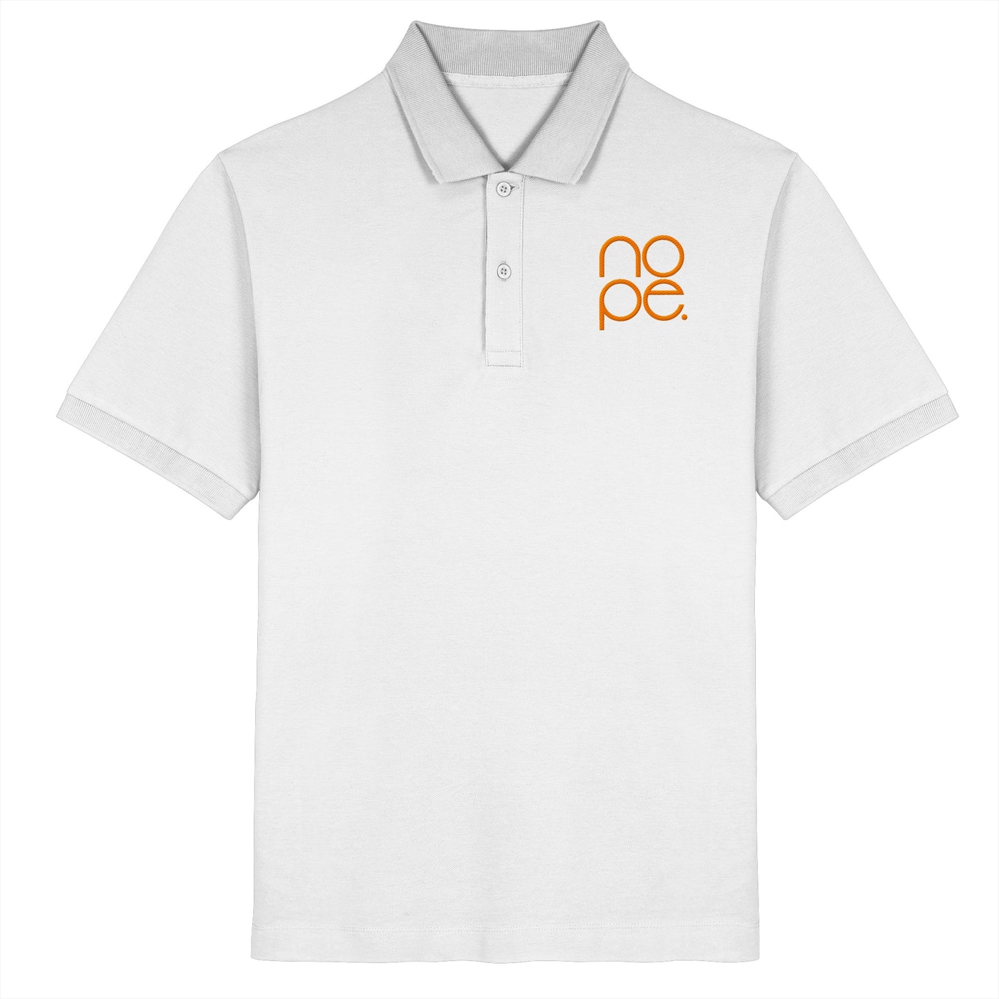 The Nope Stick - Organic Poloshirt