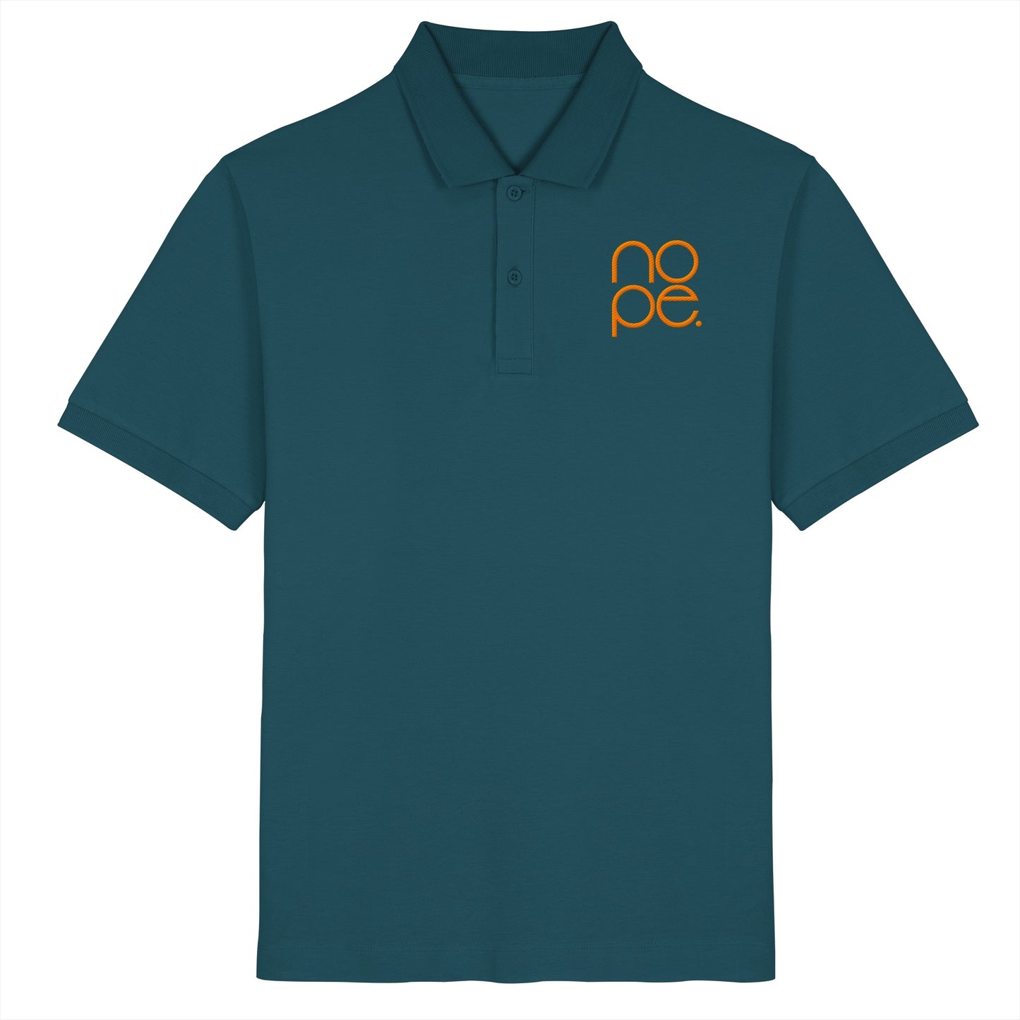 The Nope Stick - Organic Poloshirt