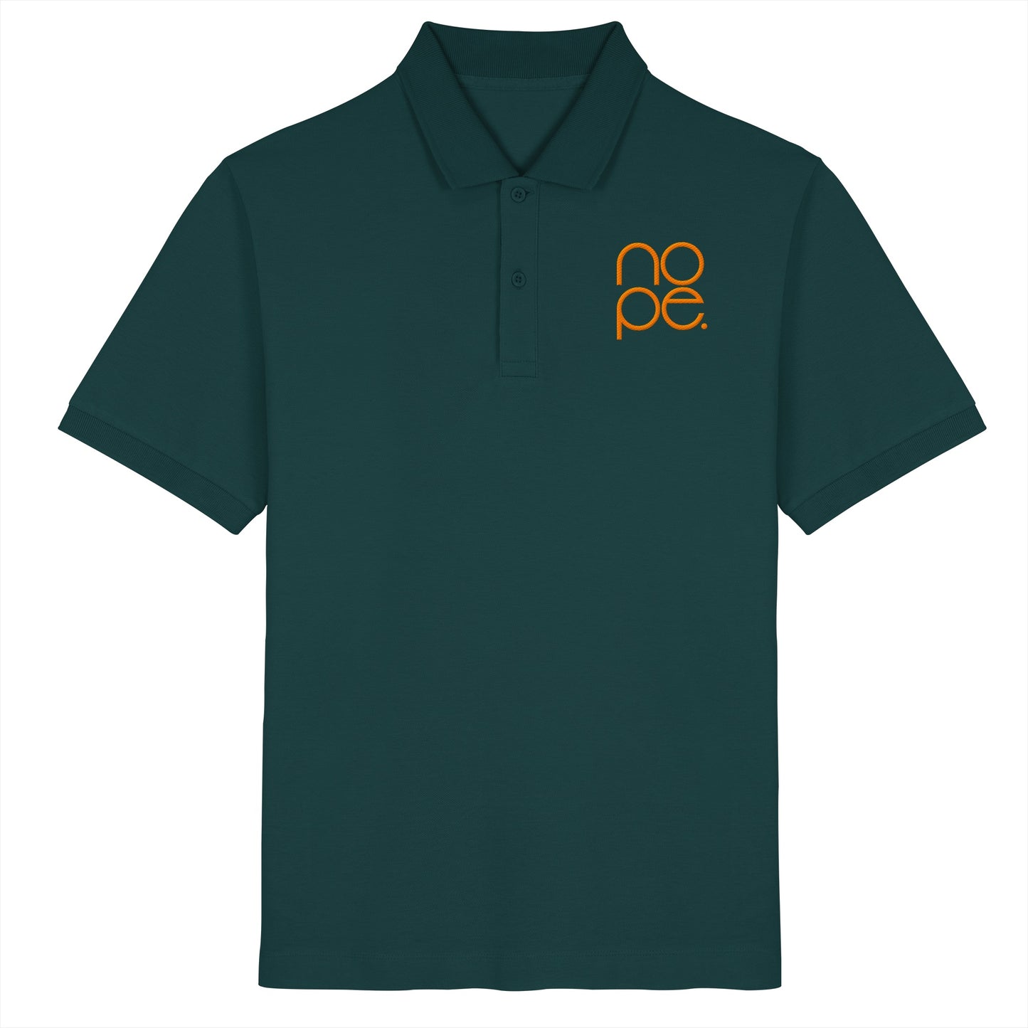 The Nope Stick - Organic Poloshirt