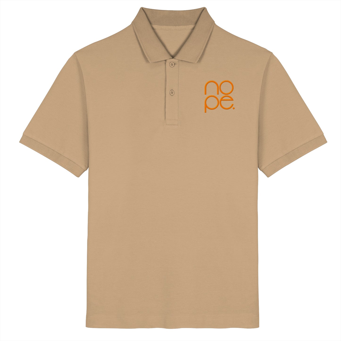 The Nope Stick - Organic Poloshirt