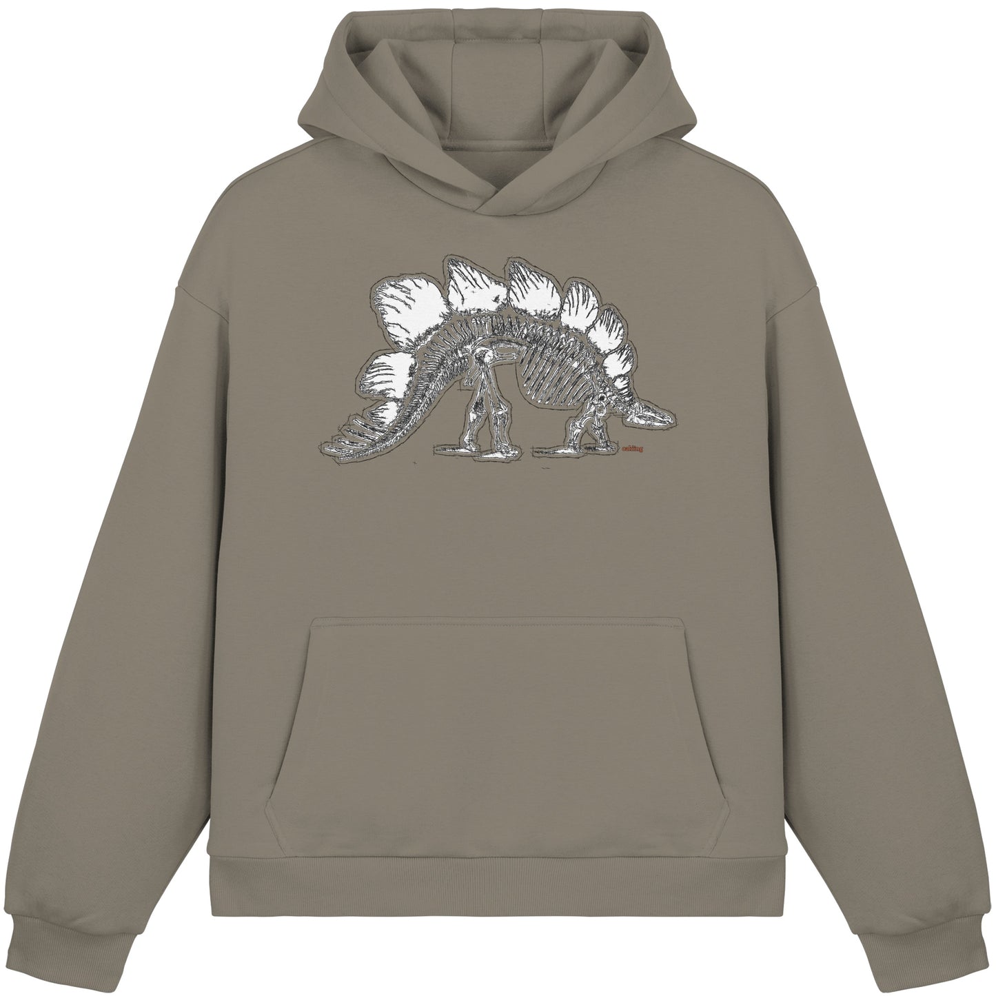 The Brachio - Fluffy Boxcut Hoodie
