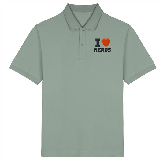 The Nerds Stick - Organic Poloshirt