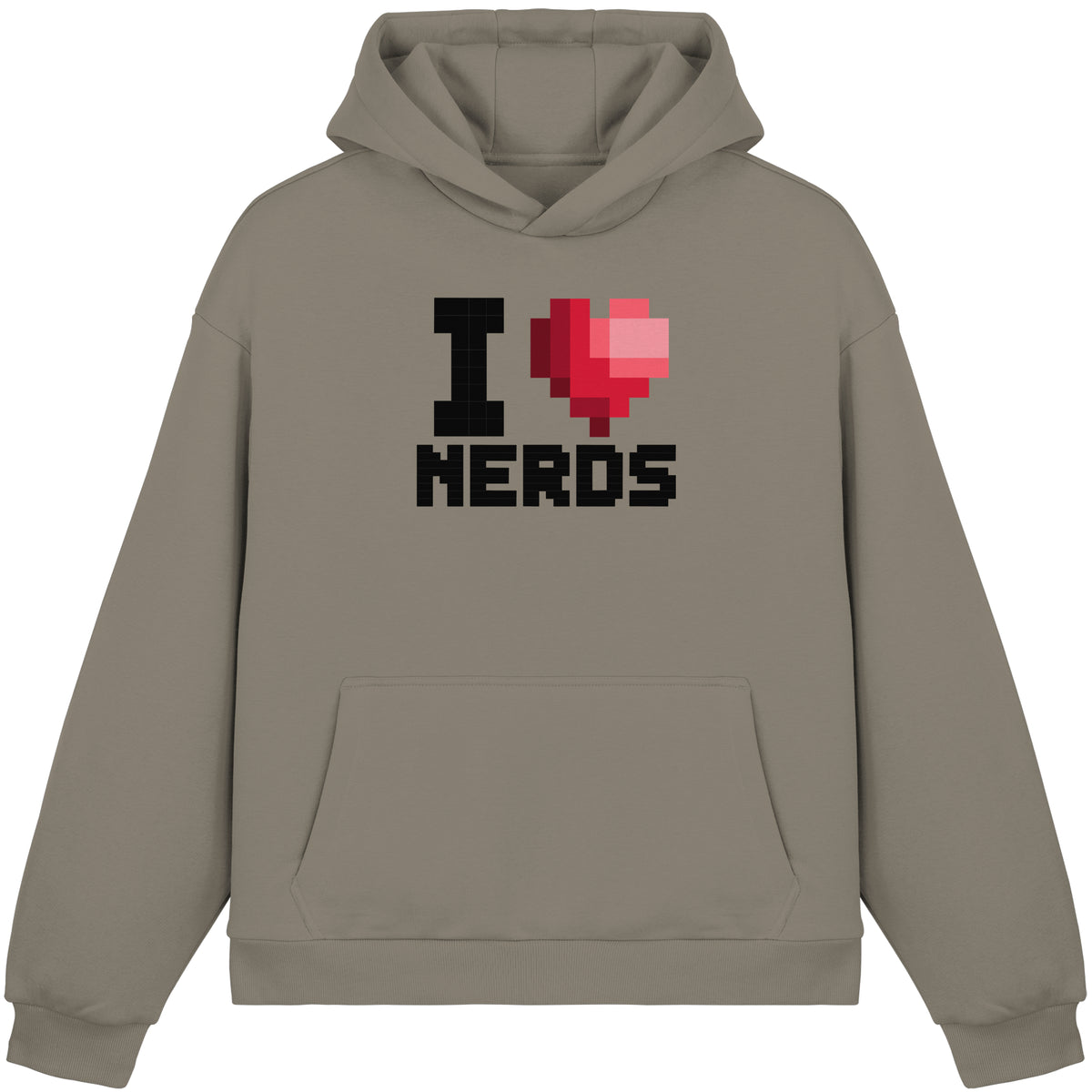 The Nerds - Fluffy Boxcut Hoodie