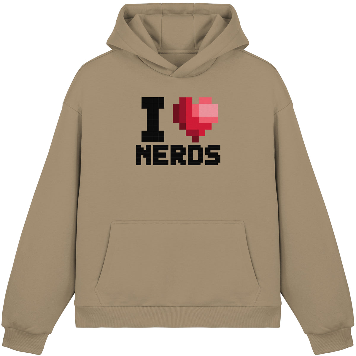 The Nerds - Fluffy Boxcut Hoodie