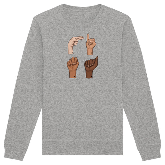 The Fingers - Organic Unisex Sweatshirt