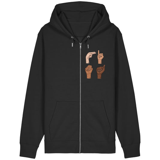 The Fingers - Organic Relaxed Zipper
