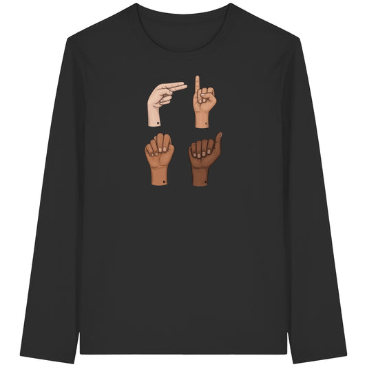 The Fingers - Organic Longsleeve T-Shirt