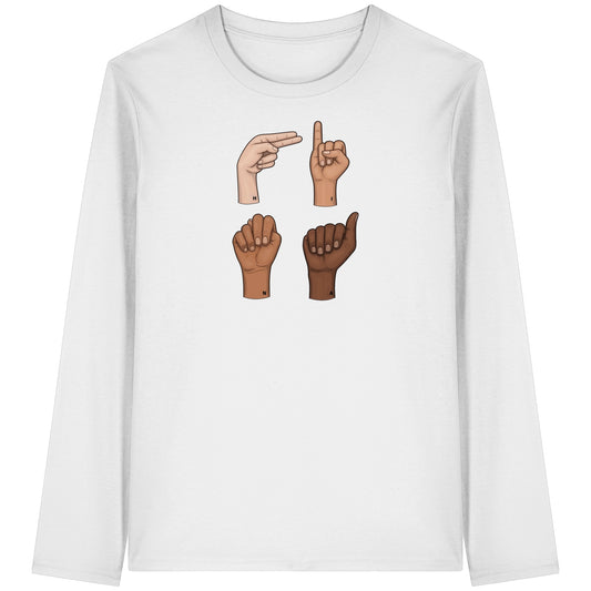 The Fingers - Organic Longsleeve T-Shirt