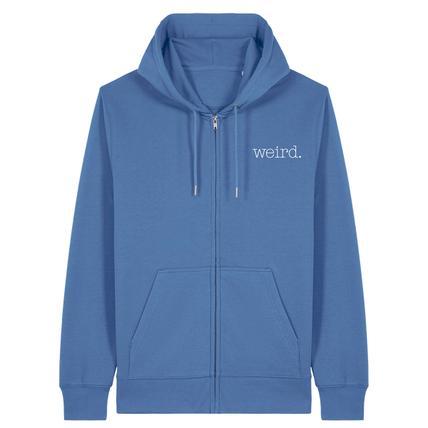 The Weird Zipper Blue