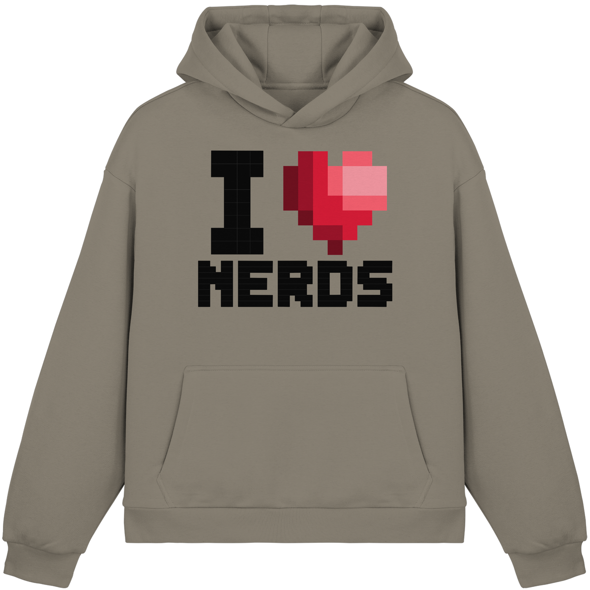 The Nerds - Fluffy Boxcut Hoodie