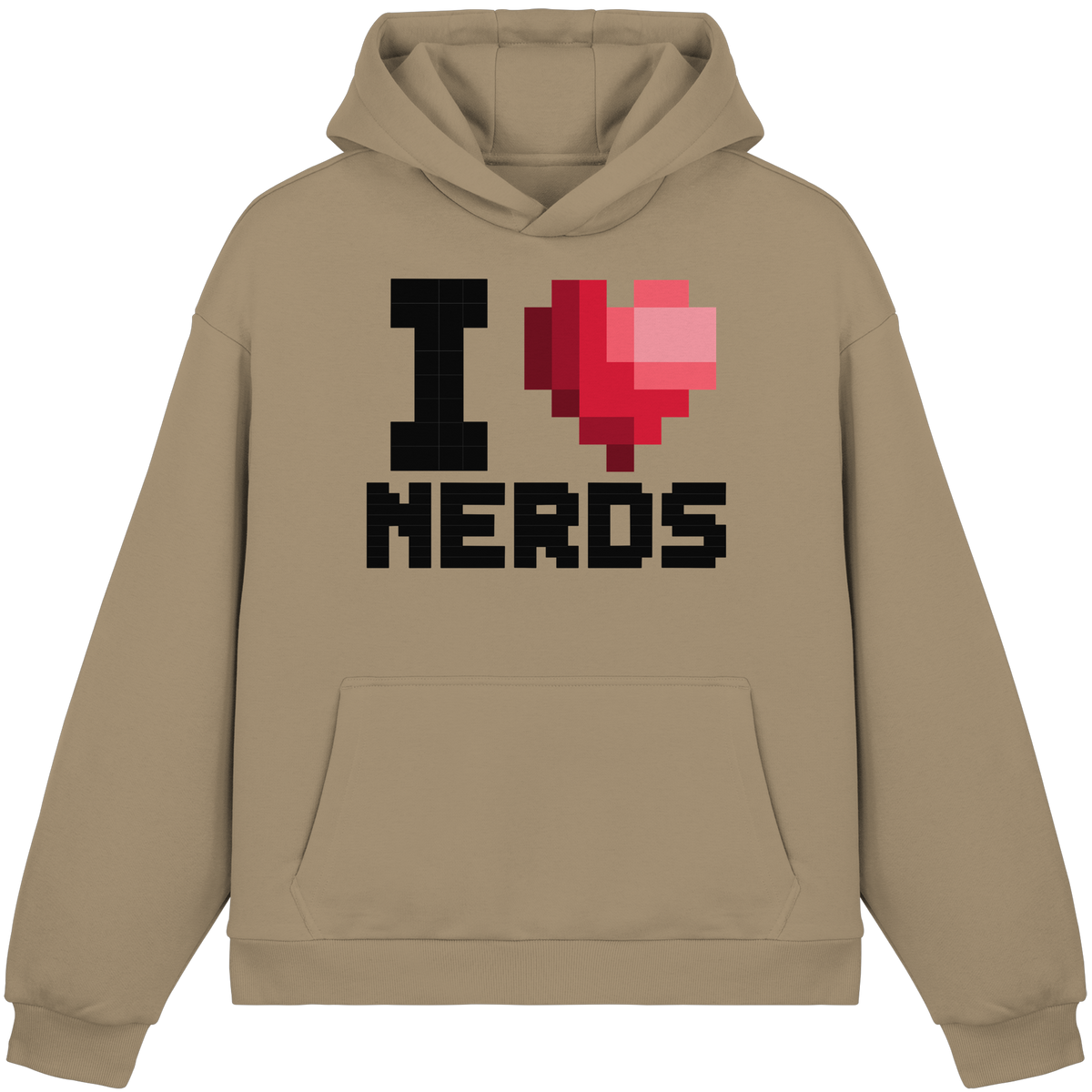 The Nerds - Fluffy Boxcut Hoodie