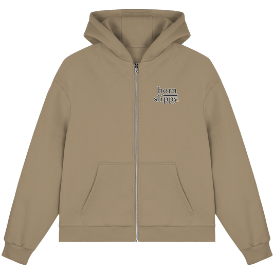 The Slippy - Fluffy Boxcut Zipper