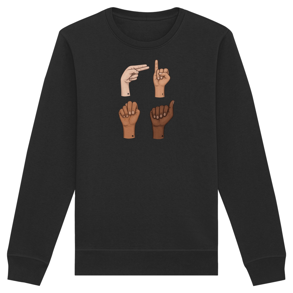 The Fingers - Organic Unisex Sweatshirt