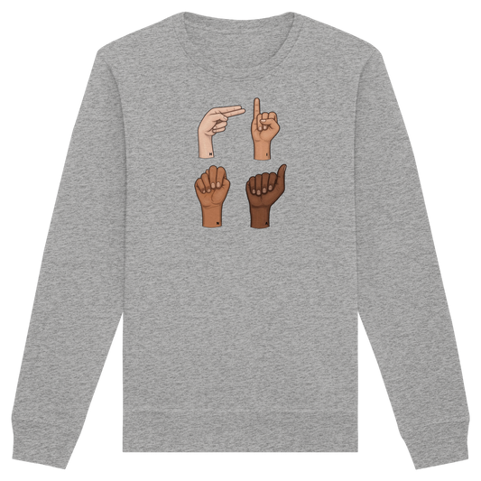The Fingers - Organic Unisex Sweatshirt