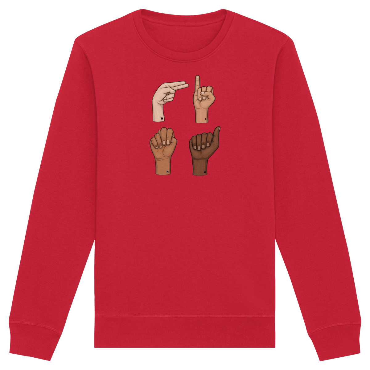 The Fingers - Organic Unisex Sweatshirt