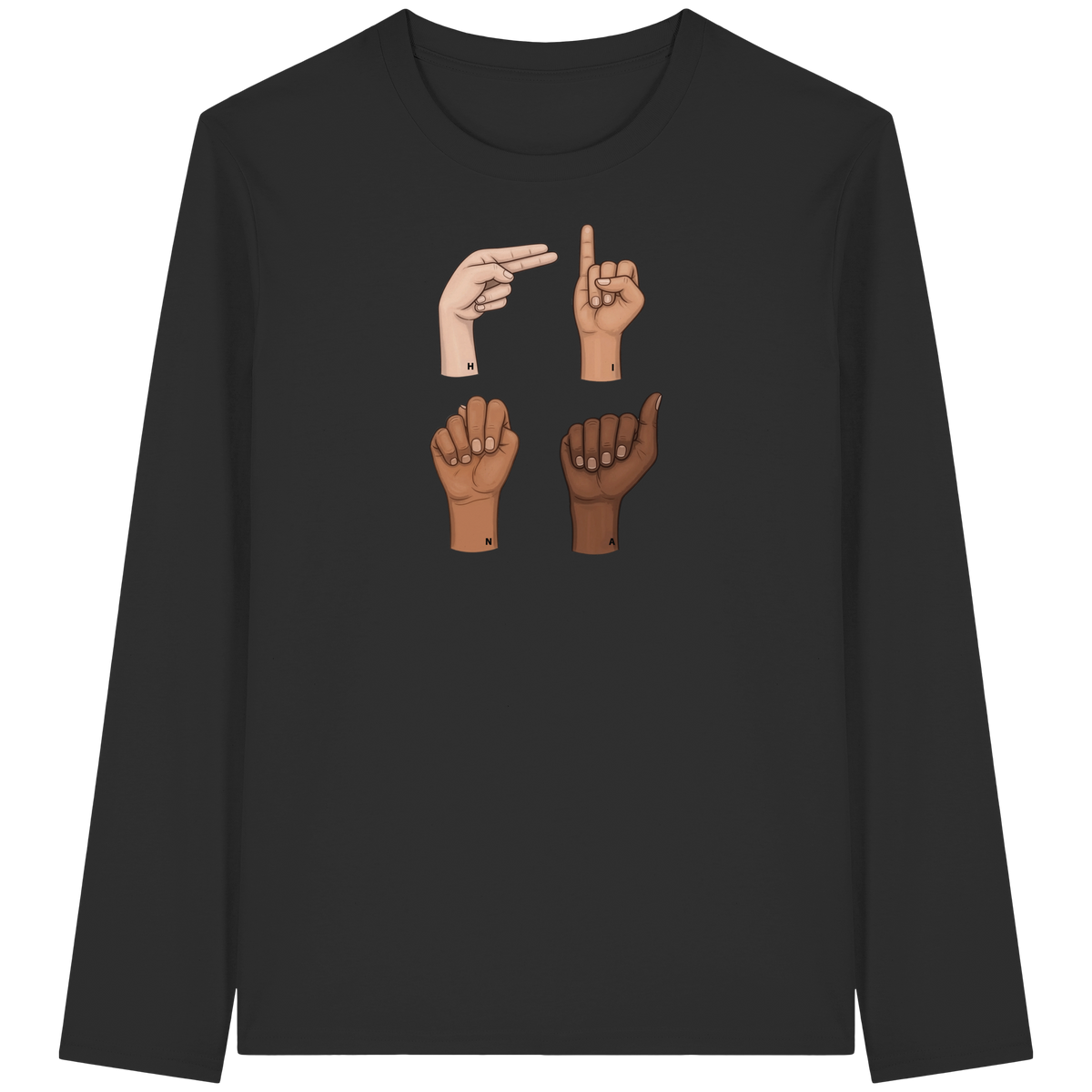 The Fingers - Organic Longsleeve T-Shirt