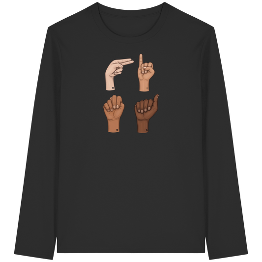 The Fingers - Organic Longsleeve T-Shirt