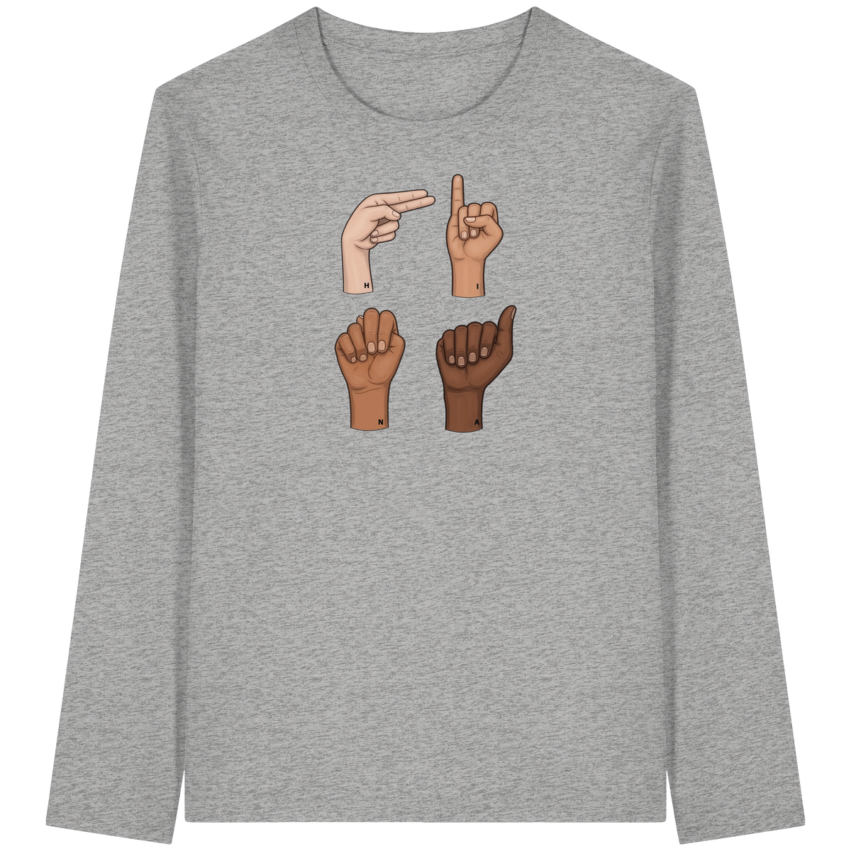 The Fingers - Organic Longsleeve T-Shirt