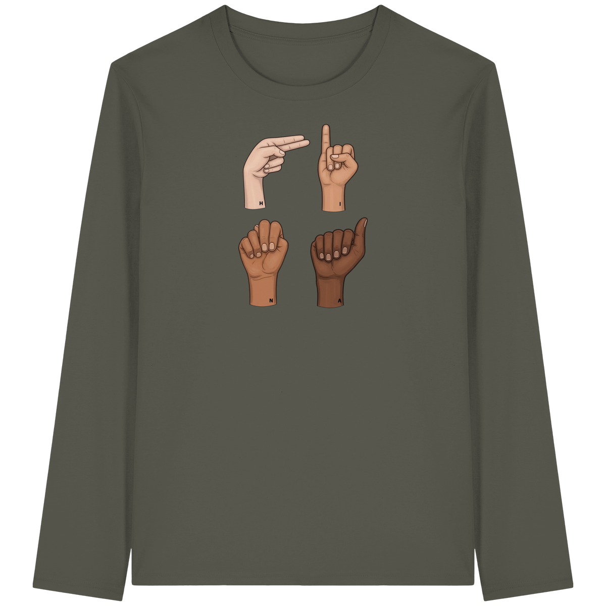 The Fingers - Organic Longsleeve T-Shirt
