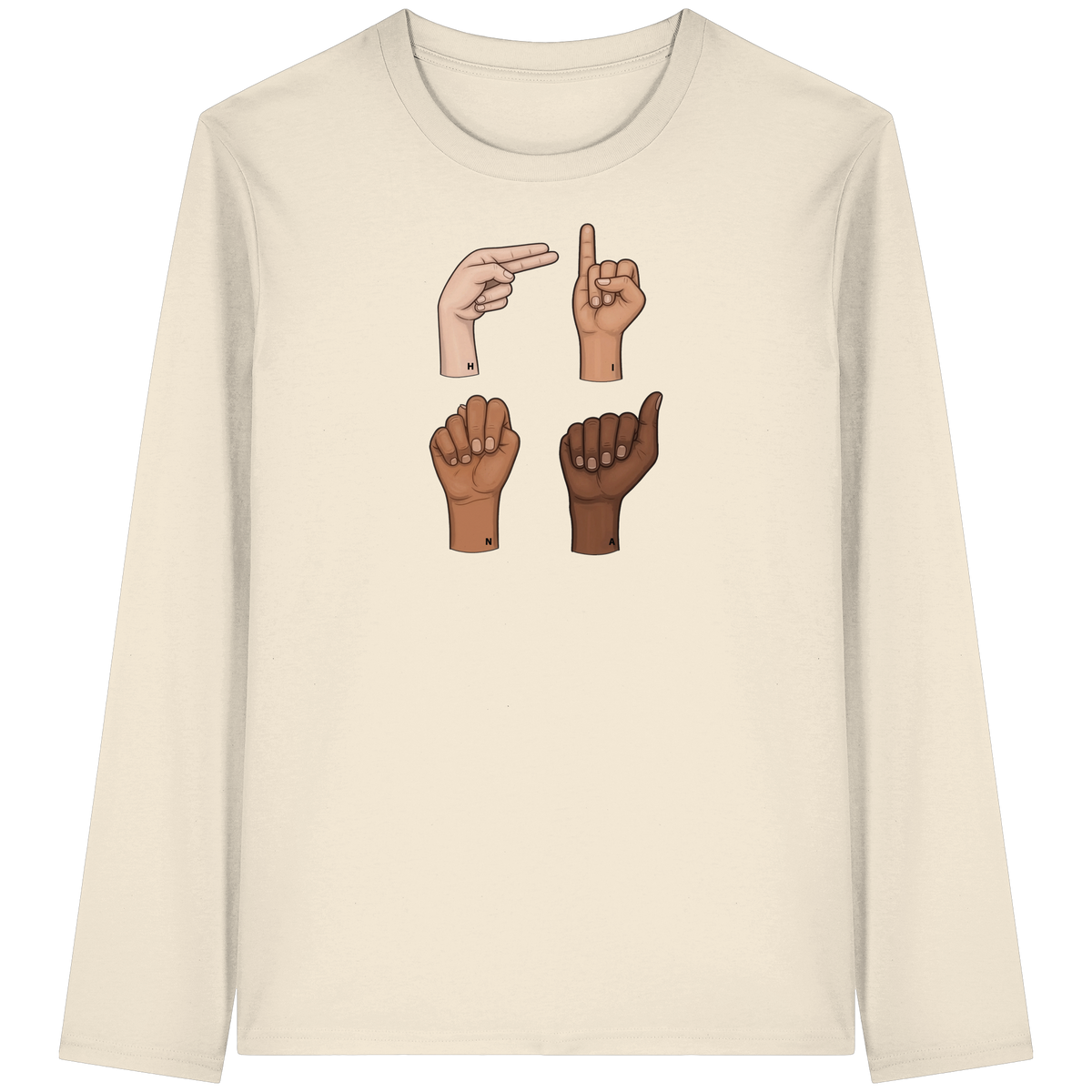The Fingers - Organic Longsleeve T-Shirt