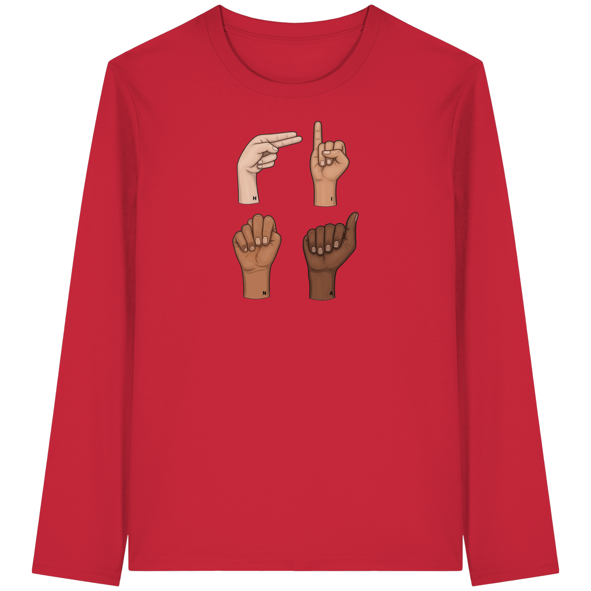 The Fingers - Organic Longsleeve T-Shirt