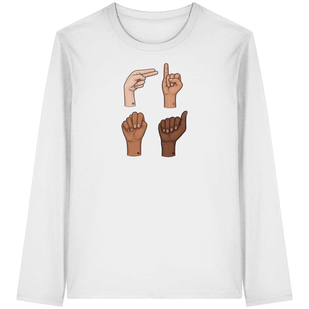 The Fingers - Organic Longsleeve T-Shirt