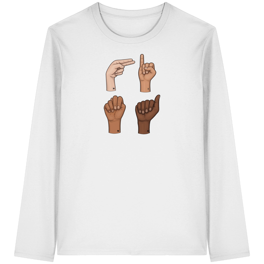 The Fingers - Organic Longsleeve T-Shirt