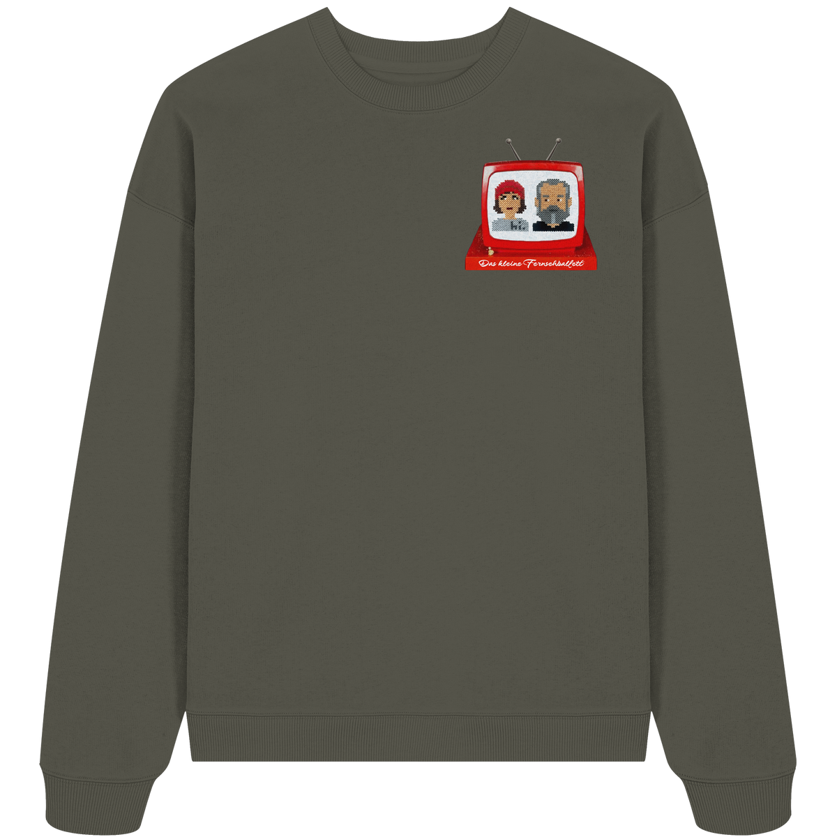 The Ballett Fernseher - Organic Oversize Sweatshirt