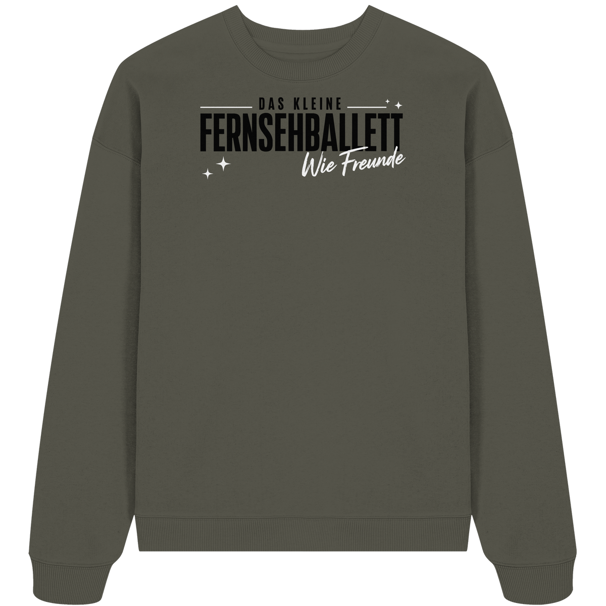 The Ballett "Wie Freunde" - Organic Oversize Sweatshirt