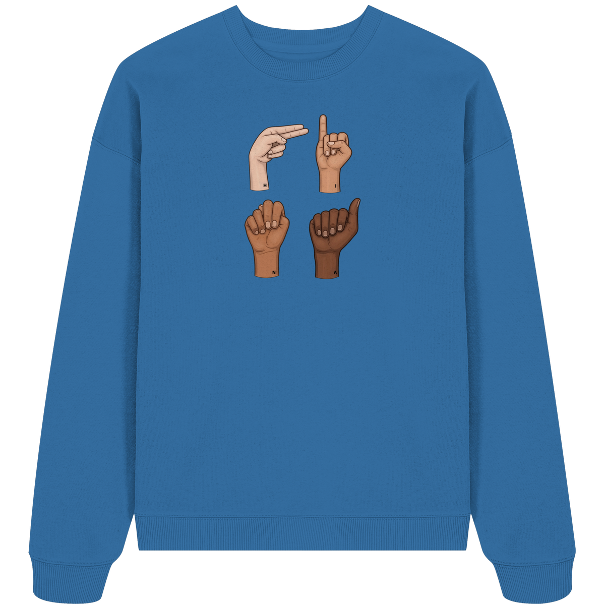 The Fingers - Organic Oversize Sweatshirt