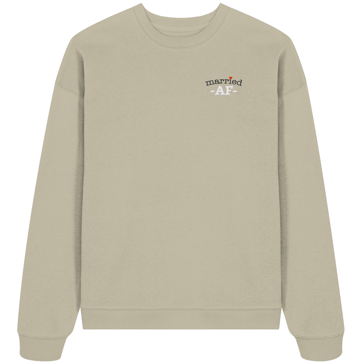 The Married "6" - Organic Oversize Sweatshirt
