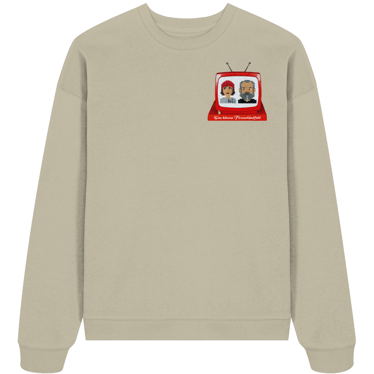 The Ballett Fernseher - Organic Oversize Sweatshirt
