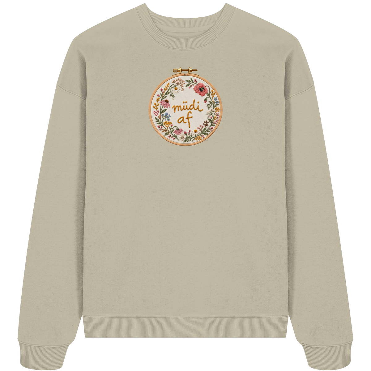 The Müdi AF - Organic Oversize Sweatshirt