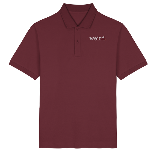 The Weird 2026 Stick - Organic Poloshirt