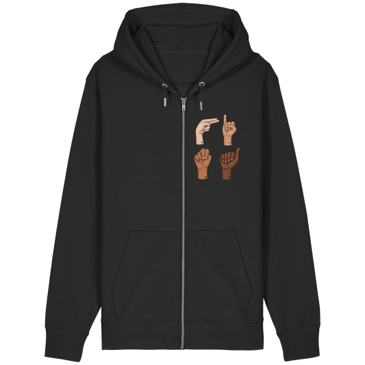 The Fingers - Organic Relaxed Zipper