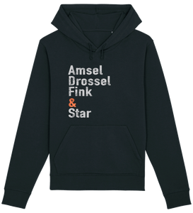 Organic Hoodie - The Stars Black