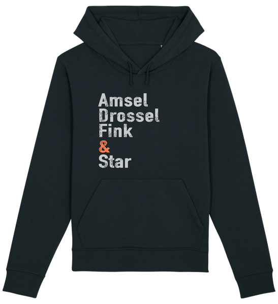 Organic Hoodie - The Stars Black