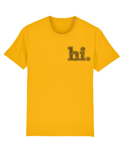 Organic Shirt - The Hi Yellow